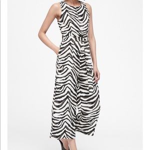 Banana Republic Zebra Print Jumpsuit
